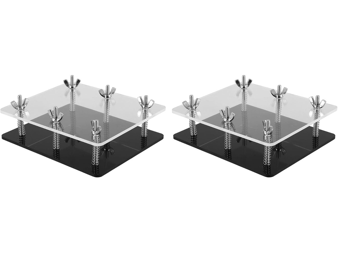 Kit De Restauração De Cartas Com Prensa Para Proteger E Achatar Cartas