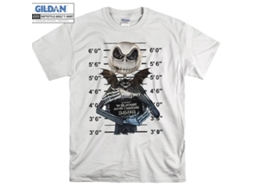 T-shirt Rockinstone Vintage Jack And Sally Mugshot（xxl）