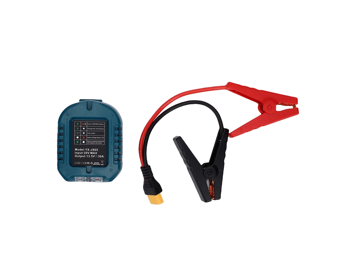 Laxiscreed Dispositivo De Ignição De Emergência Para Carro Com Compatibilidade Makita 18v