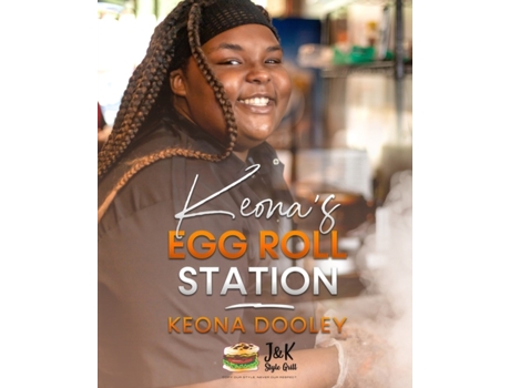 Livro Keona's Egg Roll Station Keona Dooley (Inglês)
