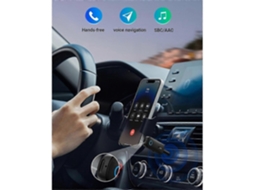 Adaptador Bluetooth 2 Em 1 Ugreen: Transmissor E Receptor Bluetooth Aux 5.0 Sem Fio Com Entrada De 3,5 Mm Para Estéreo.