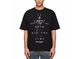 Rockinstone The Crow Movie Cant Rain Quote And Photo Black Adult T-shirt Size:m