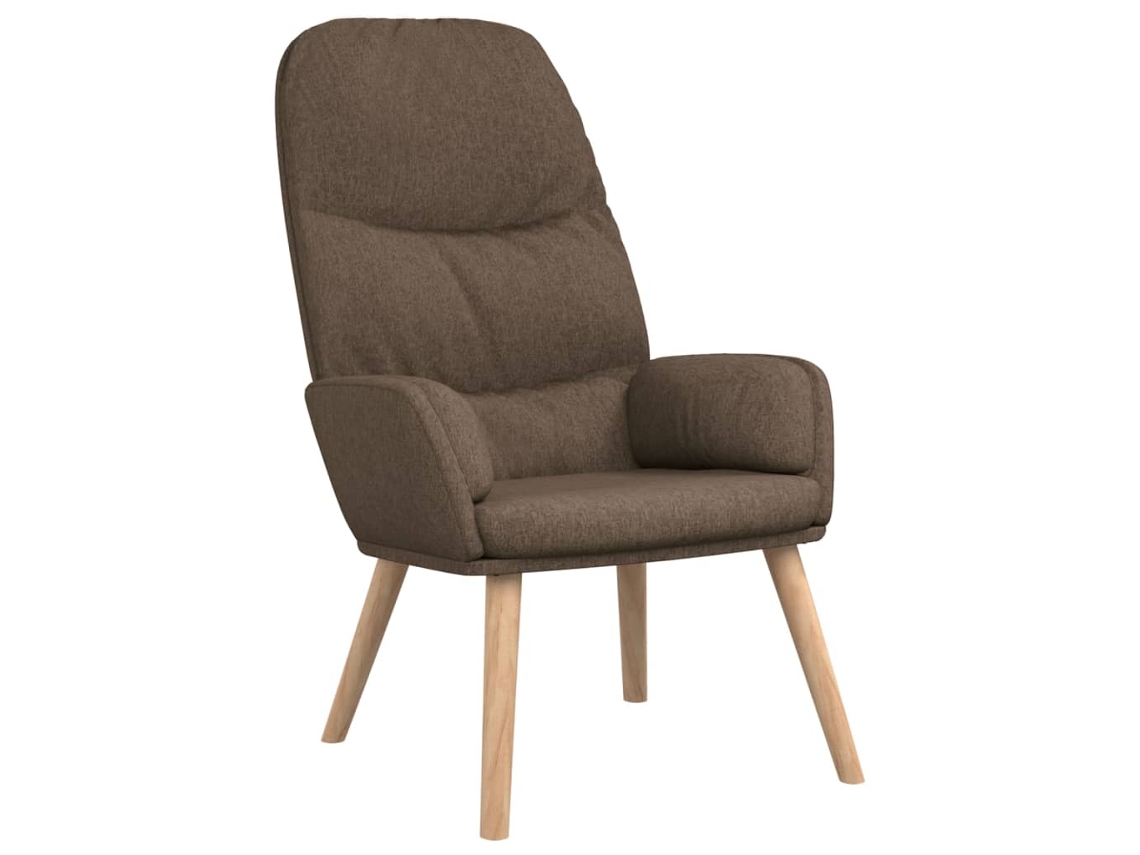 Relaxing Chair, Relaxing Chairs Vidaxl Cinzento-acastanhado Tecido