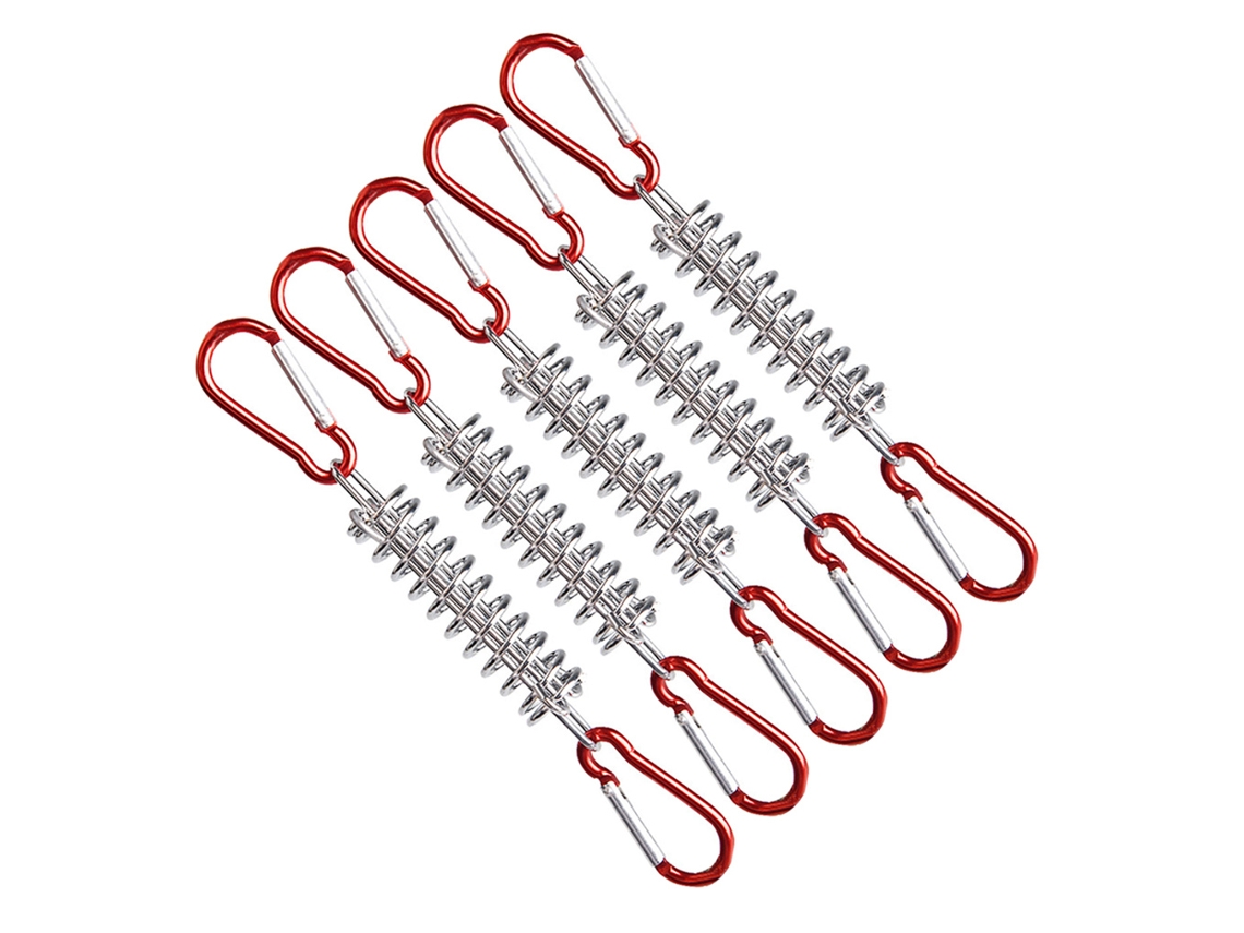 Tensores AQUAFORGE de corda de aço para barraca, 5 peças