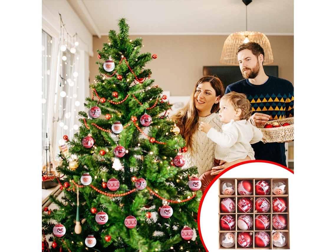 Bolas Penduradas Em Árvore De Natal Decorações De Natal*
