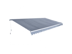 Todo Dobrã¡vel Manual 600 Cm Azul E Branco Dkd Home Decor