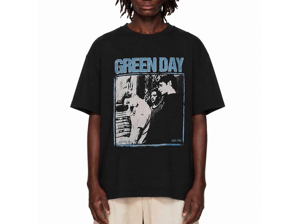 Green Day Photo Block T-shirt Classic Unisex Adults Size:xxl