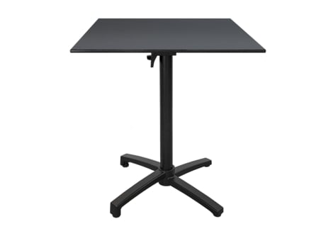RESTOOTAB Mesa Snack Dobrável para Exterior 70X70 Cinzento