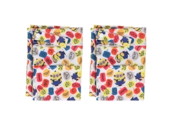 2pcs Waterproof Wet Dry Bag Double Zipper Multifunctional Diaper Organizer T23