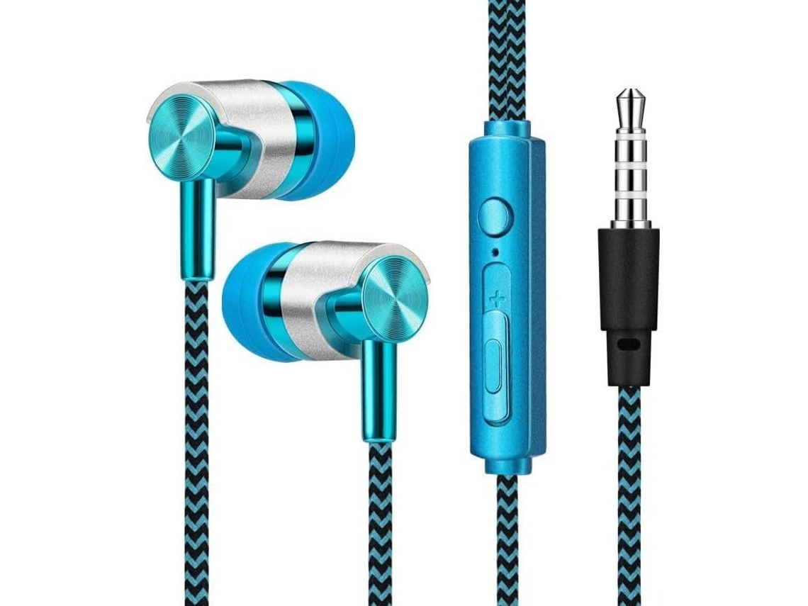 Fones De Ouvido Intra Auriculares Com Fio Oniissy Tecnologia Cancelamento Ruído E Ajuste Ergonômico Para Uso Confortável