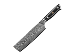 Faca De Cozinha Pequena Szsmart Vg10 Em Aço Damasco 31 Cm Profissional 67 Camadas Cabo De Fibra De Vidro