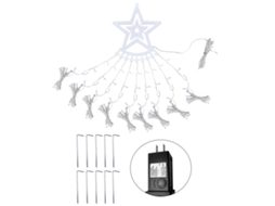 Laxiscreed Fitas Led Estrela Para Iluminação Exterior De Árvores De Natal