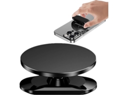 Suporte Magnétique Voiture Téléphone Suporte Voiture Magnétique Dupla Face, Móvel Rotativo 360° Pa Gokoco