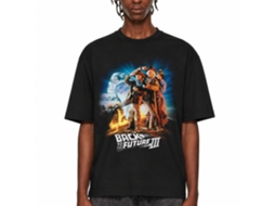 Rockinstone Back To The Future Movie 3 Cowboy Hats Black Adult T-shirt Size:xl