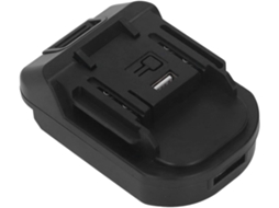 Adaptador De Bateria Abs Com Interface Usb Para Ferramentas Elétricas De 18v E 20v, Ideal Para Traba Gokoco