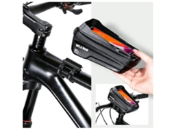 Bolsa para Quadro de Bicicleta Prova Dágua Bolsa para Tubo Superior de Bicicleta Dianteiro Suporte para Suporte de Telefone para Bicicleta Lalalamoli