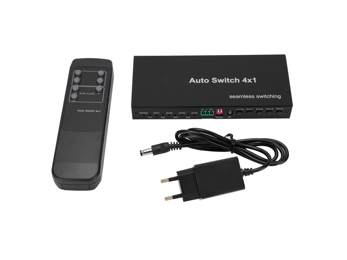Switch Hdmi 4x1 LAXISCREED Extração Som