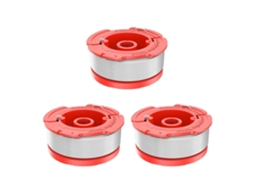 Conjunto De 3 Bobinas De Reposição Para Aparador De Grama Craftsman, Modelo Cmzst065.