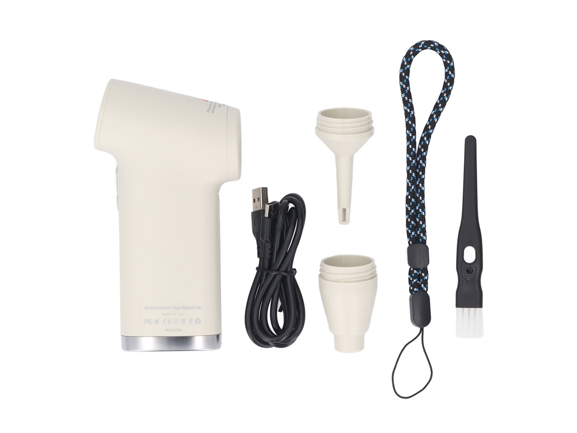 Soprador Portátil Sem Fio 130000rpm Ajustável