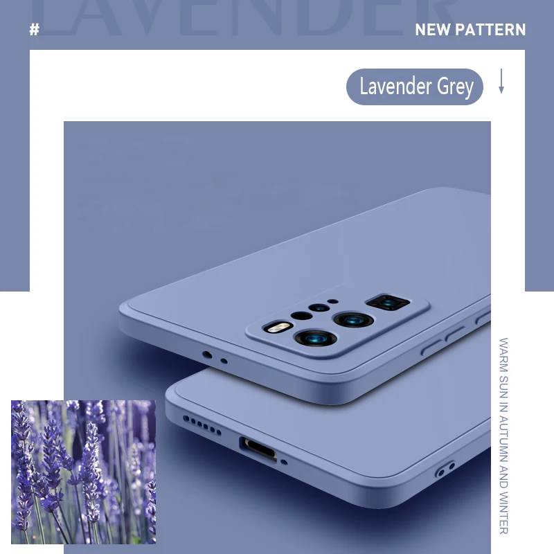 Capa De Silicone Líquido Macia (cinza) Para Redmi Note 9 Pro Max