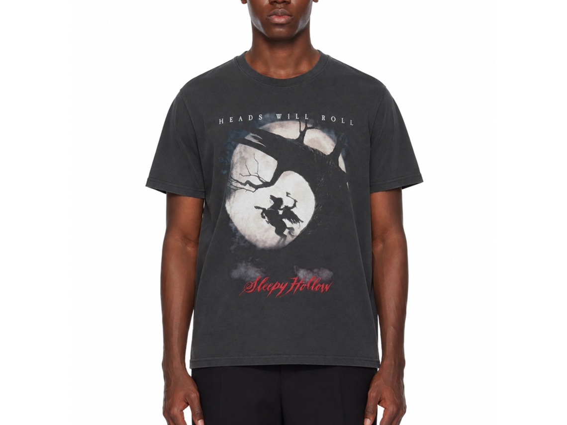 Rockinstone Sleepy Hollow Sleepy Hollow Heads Will Roll Black T-shirt Size:xl
