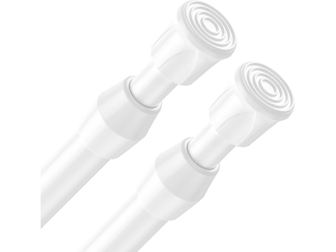 Trilho Extensível Para Armário Obosoe, Pacote Com 2 Unidades, 40, 70 Cm, Branco, Fx
