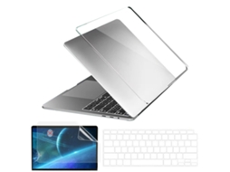 Aetheria capa Transparente Protectora com Película de Teclado e Protetor de Tela para Laptop
