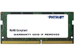 Memória RAM DDR4 PATRIOT MEMORY PSD48G240081S (1 x 8 GB - 2400 MHz - CL 17 - Verde)