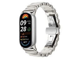 Bracelete para Xiaomi Smart Band 10/9/8 Metal Irregular Starlight XIAOMOYU