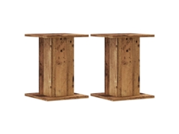 Speaker Stand, Speaker Stands Vidaxl Marrom Madeira Processada (30 X 30 X 40 Cm)