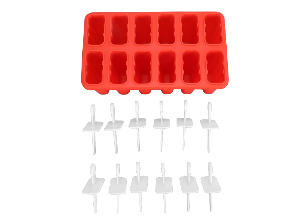 Moldes De Picolé Silicone Reutilizáveis Com Liberação Fácil