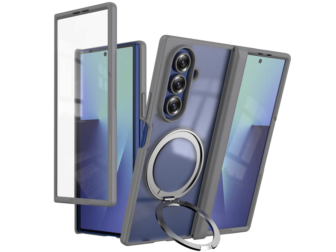 Capa Para Samsung Galaxy Z Fold8 Ultra Com Suporte Digitallab (cinza)