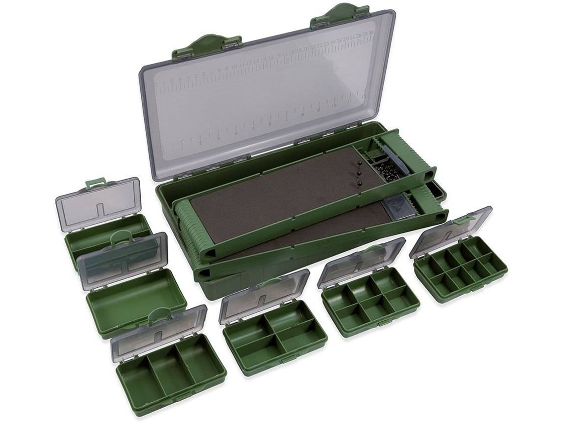 Caixa de Armazenamento LINEAEFFE Multibox 1 Verde (10,5 x 7 x 2,5 cm)