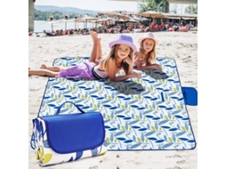 Manta De Piquenique Impermeável E Antipraia, Manta Portátil Para Viagem, Outdoor Picnic