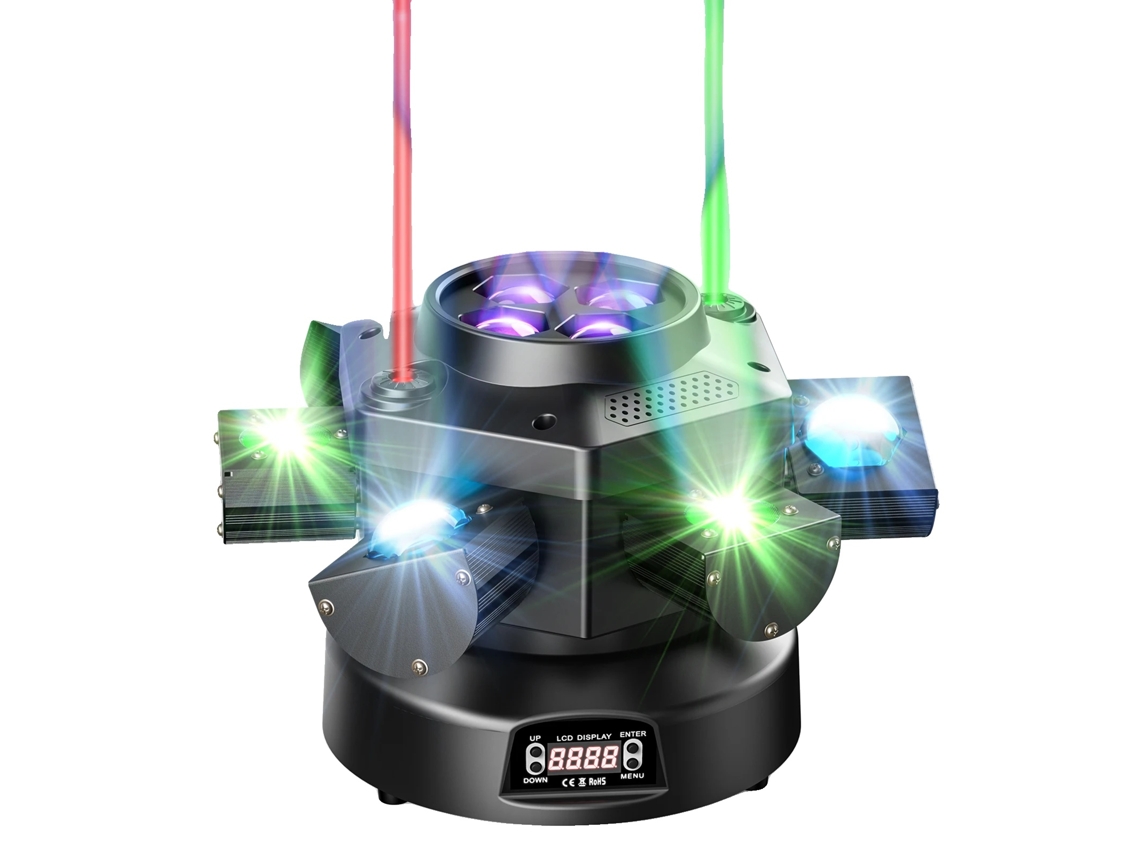 Luz De Feixe Móvel, Efeitos Dinâmicos, Controle Versátil, Plugue Eu