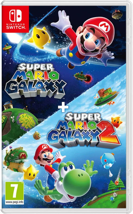 Jogo Nintendo Switch Super Mario Galaxy + Super Mario