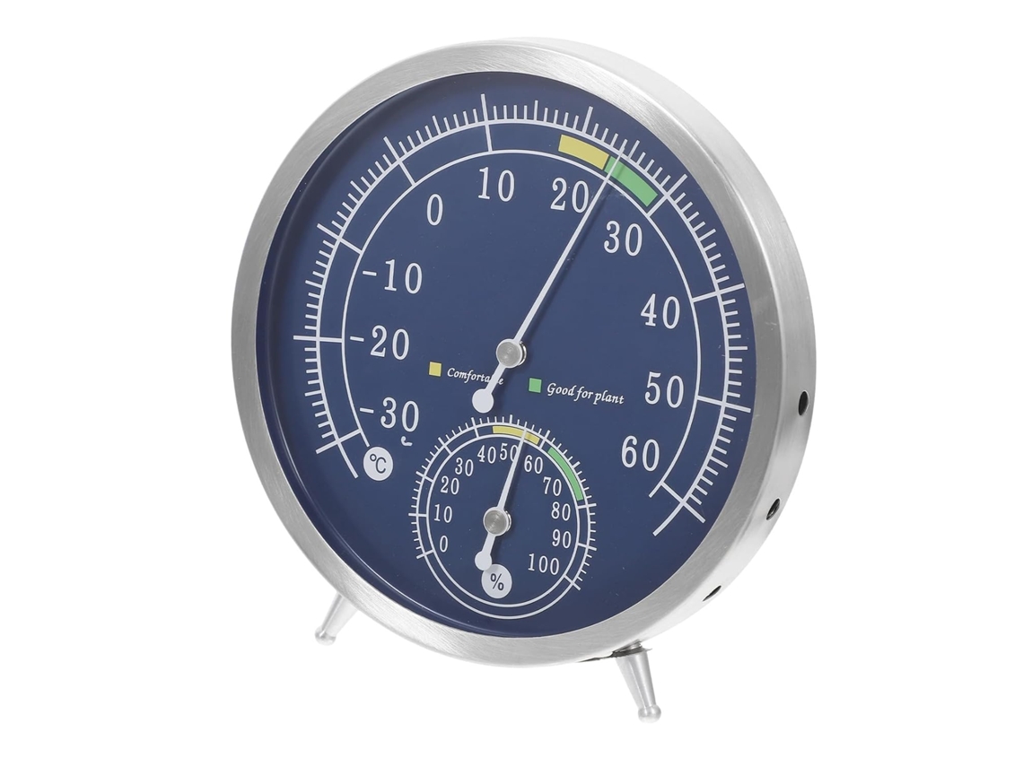 Termômetro E Higrômetro Artibetter Em Aço Inox Para Uso Interno Medição De Alta Precisão Temperatura