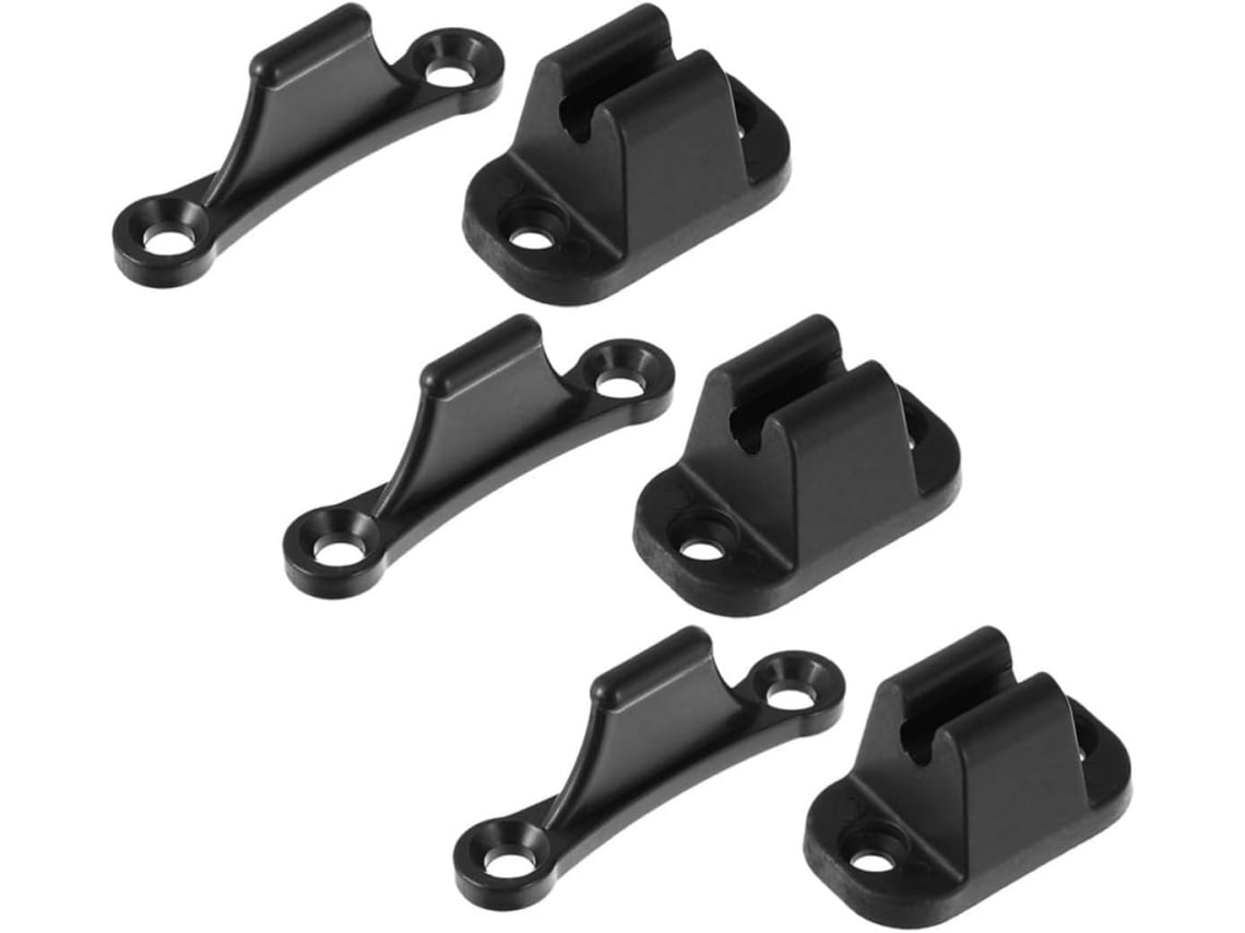 Conjunto De 3 Travas Para Portas Reboque, Trailers E Veículos De Carga, Em Nylon, Fáceis De Remover E Versáteis