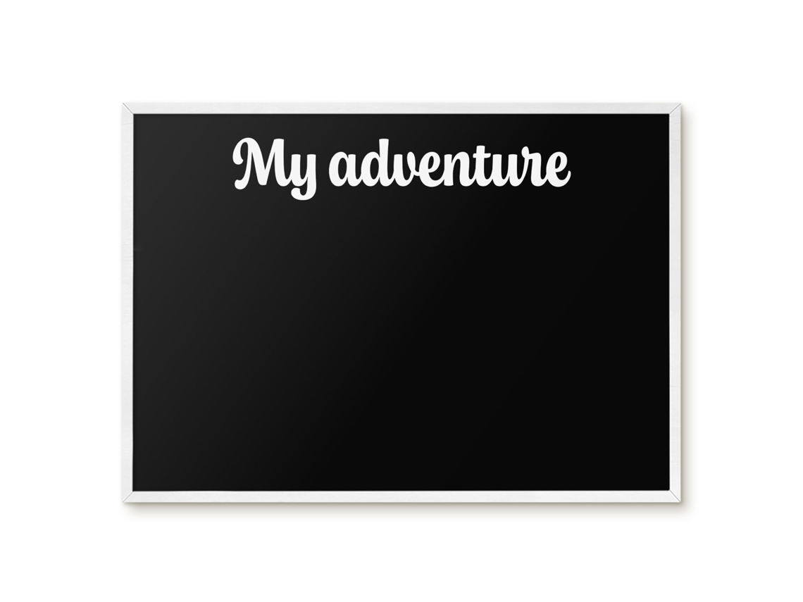 Magnetic Wall Board My Adventure For The Office Espelharte (70x50 Cm)