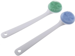 Lurelia Conjunto De 2 Escovas Esponja De Banho Para Duche, Esponja Suave, Massagem Suave E Cabeças Intercambiáveis