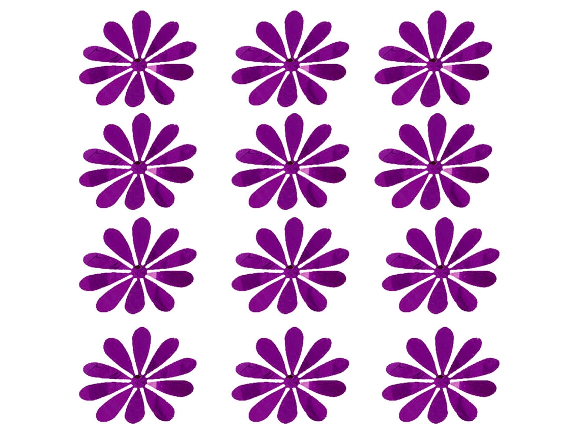 Stickers De Parede Flores E Sol 3d Laxiscreed Para Decorar O Quarto Com Estilo