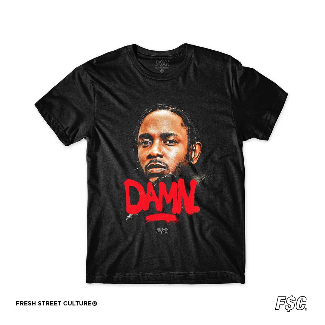 T-shirt Rockinstone Kendrick Lamar / Damn(l)