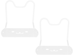 Suporte Antiderrapante para Colchão, Branco, em Duas Peças, com Trava Metálica Estruturas de Cama, CHABERLU