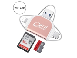Lurelia Hub Usb-c 4 Em 1, Sd/tf, Até 15 Mb/s