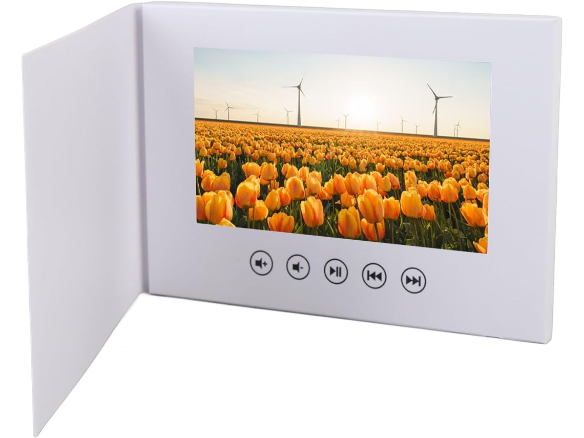 Cartão De 7 Polegadas Casa Vídeo Personalizado, Eletrônico