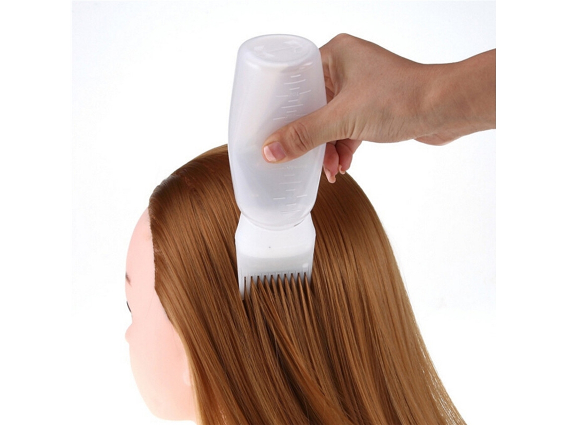 Frasco Vazio de 120ml para Tintura de Cabelo com Pincel de Recarga, Adequado para Estilizar e Colorir os Cabelos. MDUG