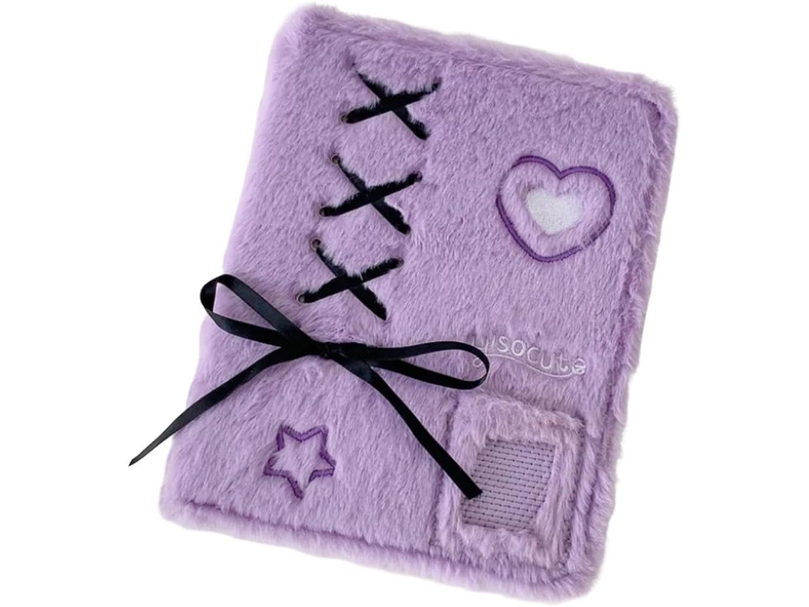 Ensemble De Classeurs A5 - Album Photo - Cartes Photo En Peluche - Classeur De Cartes Photo - Joli Porte