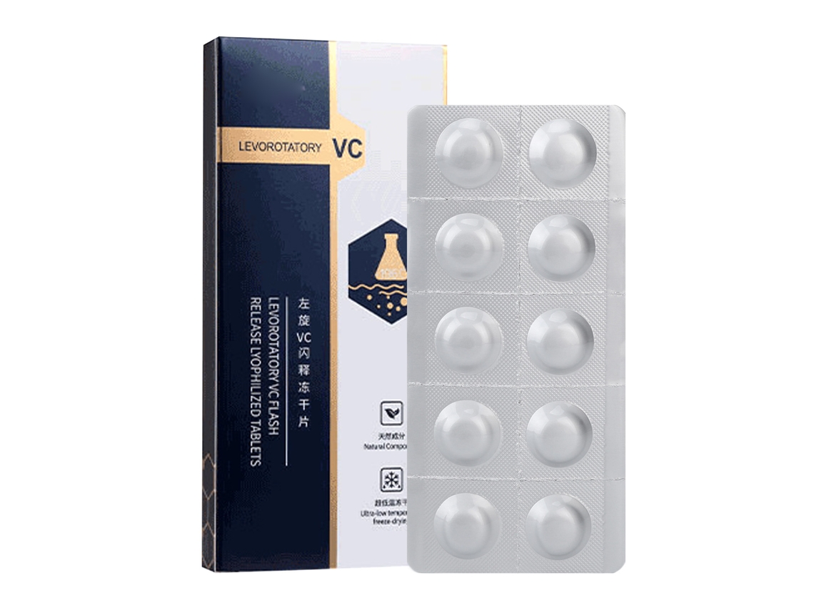 Tablets De Pó De Vitamina C Para Branqueamento E Hidratação Da Pele