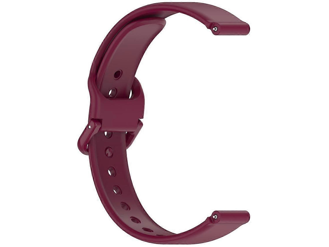 Pulseira De Silicone Para Relógio Com Fivela De Prego Na Cor Sólida, 12 Mm