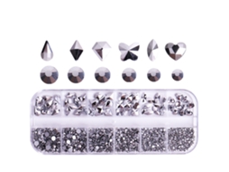 Nail Art Strass Nail Gemstones Para Diy Craft Makeup Dressup Manicure Decoração -St-06 ZMDECQNA